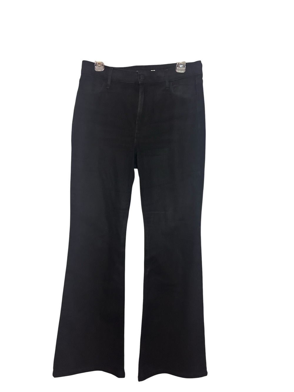 Old Navy High Rise Wow Flare Jeans Black Size 10 Stretch Denim - Picture 6 of 8